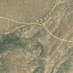 Satellite imagery of Bishop Mine, US