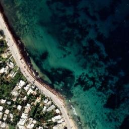 Satellite imagery of Pointe du Douali, TN