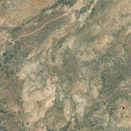 Satellite imagery of Bishop Mine, US