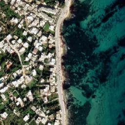 Satellite imagery of Pointe du Douali, TN