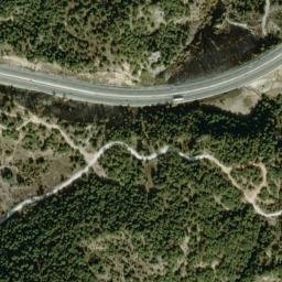 Satellite imagery of cairn, ES