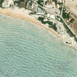 Satellite imagery of Scala dei Turchi, IT