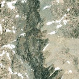 Satellite imagery of The Pinnacles, US