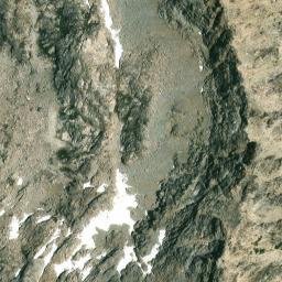 Satellite imagery of The Pinnacles, US