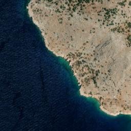 Satellite imagery of Ákra Poumáni, GR