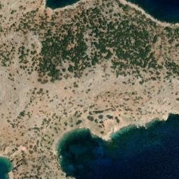 Satellite imagery of Ákra Poumáni, GR