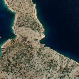 Satellite imagery of Ákra Poumáni, GR