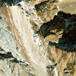 Satellite imagery of Piute Crags, US