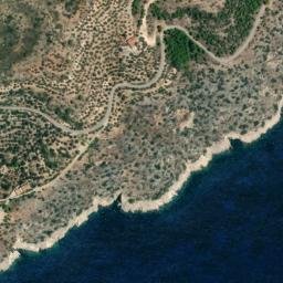 Satellite imagery of Kávos Zástena, GR