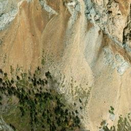 Satellite imagery of Piute Crags, US