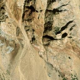 Satellite imagery of Piute Crags, US