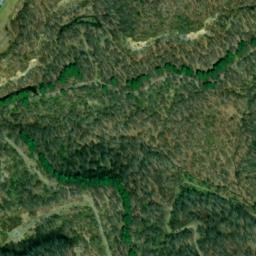 Satellite imagery of Turkey Pen Ridge, US