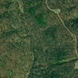 Satellite imagery of Turkey Pen Ridge, US