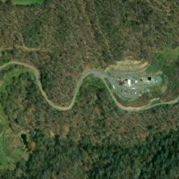 Satellite imagery of Wolfpen Ridge, US