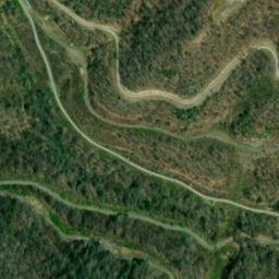 Satellite imagery of Wolfpen Ridge, US