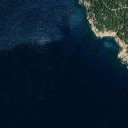 Satellite imagery of Kávos Sykiá, GR