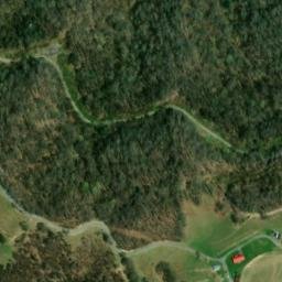 Satellite imagery of Wolfpen Ridge, US