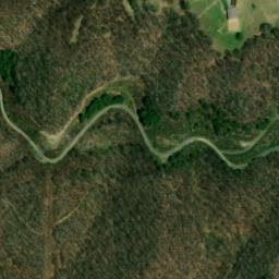 Satellite imagery of Wolfpen Ridge, US