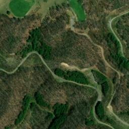 Satellite imagery of Wolfpen Ridge, US