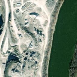 Satellite imagery of Three Rivers Quarry, US