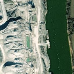 Satellite imagery of Three Rivers Quarry, US
