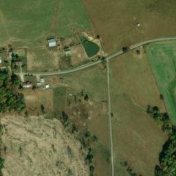 Satellite imagery of Vaught Ridge, US