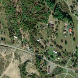 Satellite imagery of Gauley Ridge, US