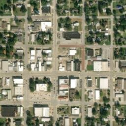 110-198 W Maple St Columbus KS Satellite Map