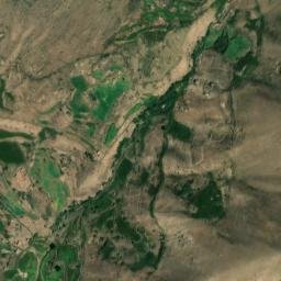 Satellite imagery of cairn, TJ