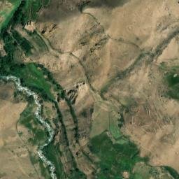 Satellite imagery of cairn, TJ
