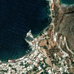 Satellite imagery of Leros Castle, GR