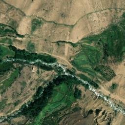 Satellite imagery of cairn, TJ