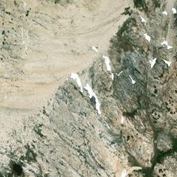 Satellite imagery of Le Conte Divide, US