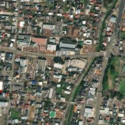 Satellite imagery of Takada castle, JP