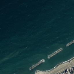 Satellite imagery of Gongen-zaki, JP