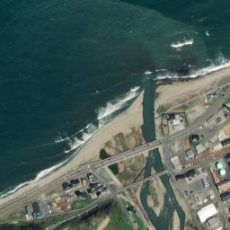 Satellite imagery of Gongen-zaki, JP