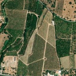 Satellite imagery of Milreu, Mausoléu E1, PT