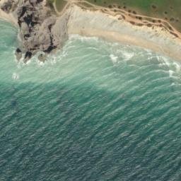 Satellite imagery of Ponta da Ferraria, PT