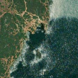 Satellite imagery of Laje de Fora, PT