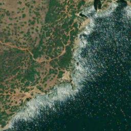 Satellite imagery of Laje de Fora, PT