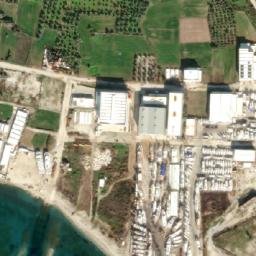 Satellite imagery of Kum Burnu, TR