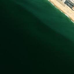 Satellite imagery of Praia de Faro, DZ