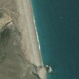Satellite imagery of Punta de los Muertos, ES