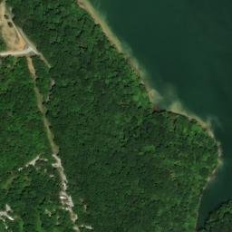 Satellite imagery of Cumberland Ridge, US