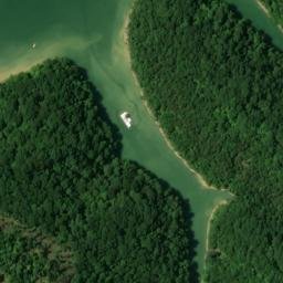 Satellite imagery of Cave Springs Ridge, US