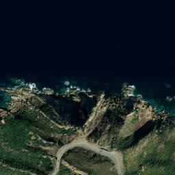 Satellite imagery of Cap Tedles, DZ