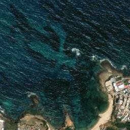 Satellite imagery of Pointe du Cimetière, DZ