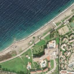 Satellite imagery of Ákra Loúros, GR