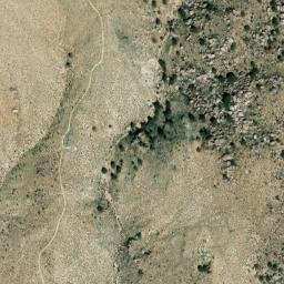 Satellite imagery of Mexican Silver Prospect, US