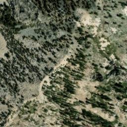 Satellite imagery of Monarch Divide, US